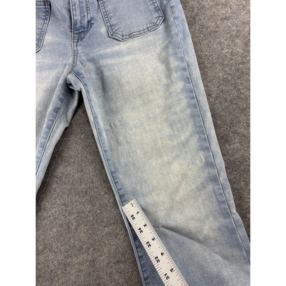 Lucky Brand Stevie Jeans Womens 2/26 Light Wash High-Rise Flare Retro Hippie 70s - Picture 3 of 10
